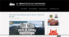 Desktop Screenshot of eltomavistasdesantander.com